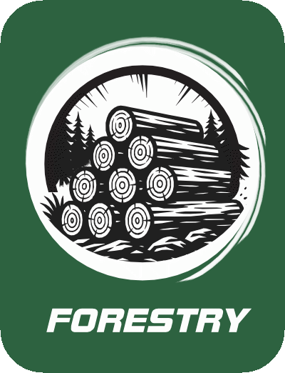 Forestry and log handling application for portable winch
