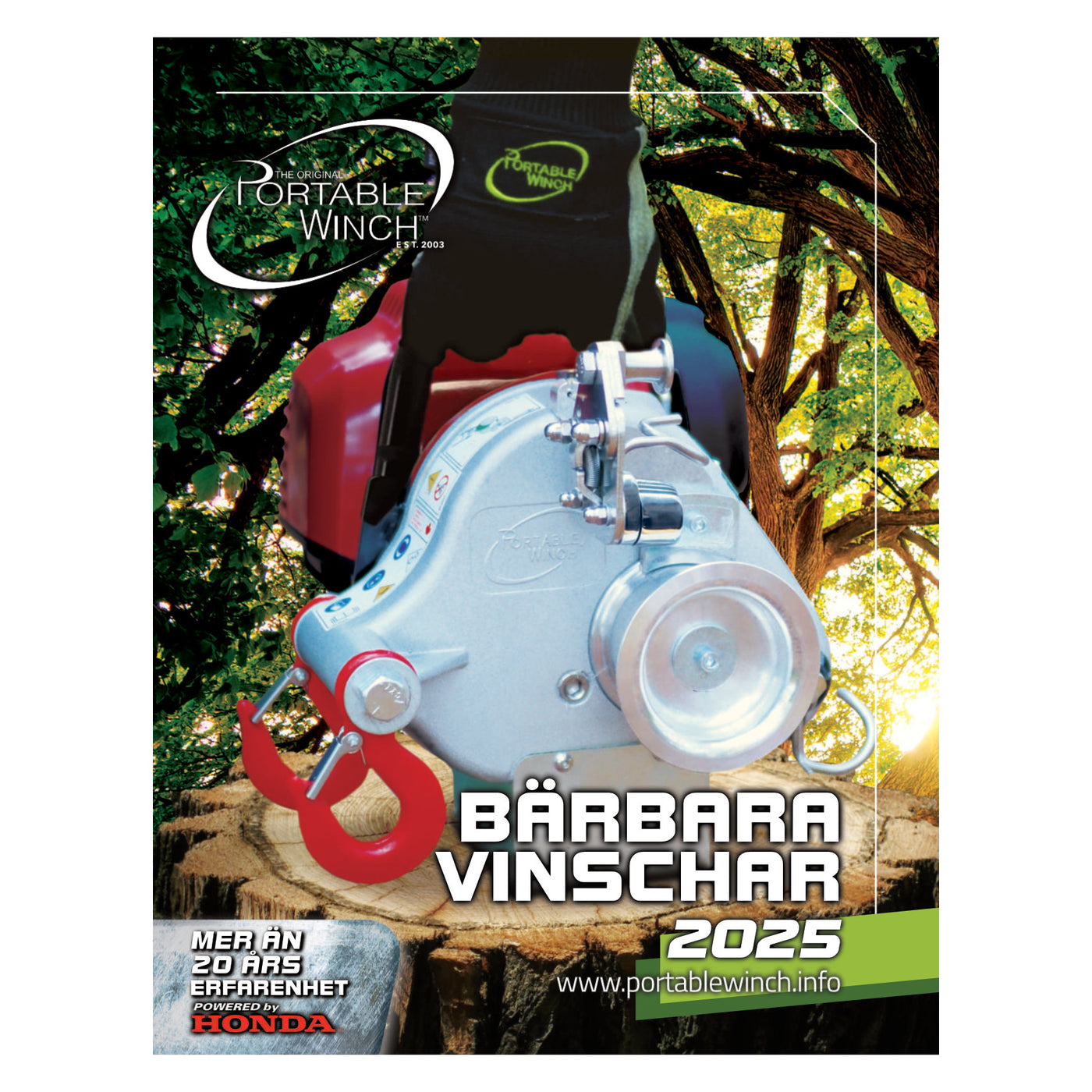 2025 Swedish Portable Winch Mini-Catalog
