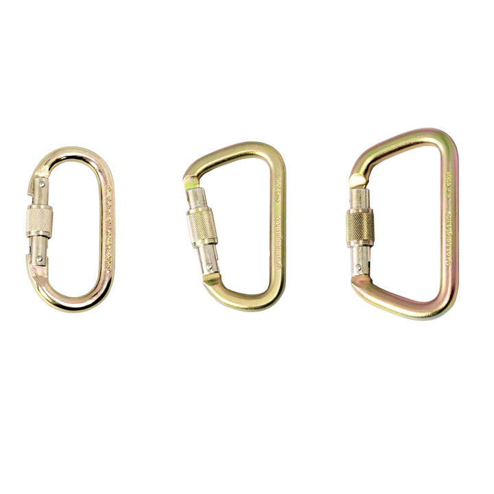 Steel Locking Carabiners
