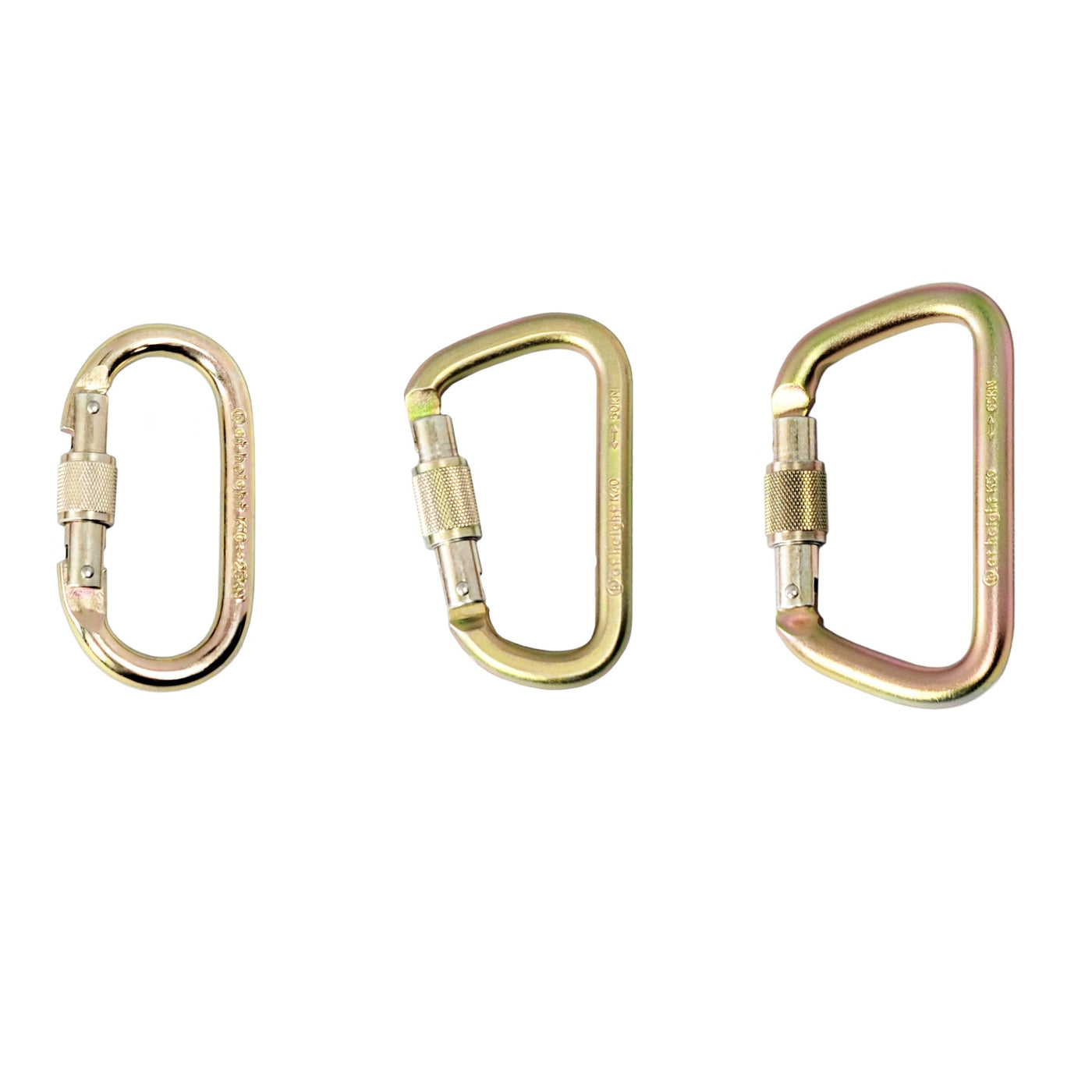 Steel Locking Carabiners