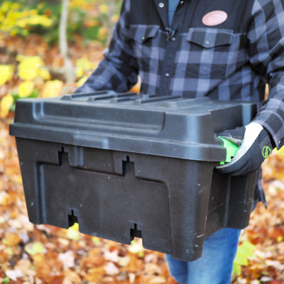 Winch case in hands