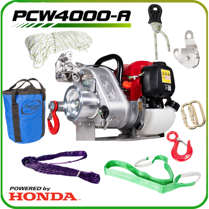 Cabrestante portátil GX50 a gasolina