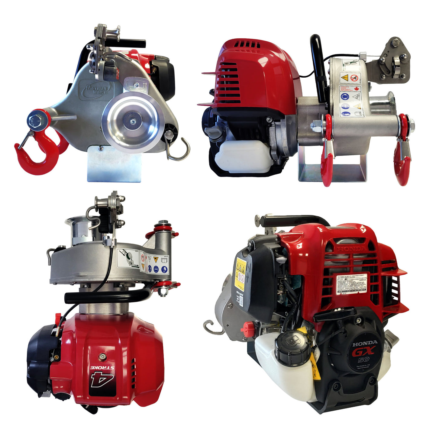 PCW4000 GasPowered Pulling Winch Portable Winch USA