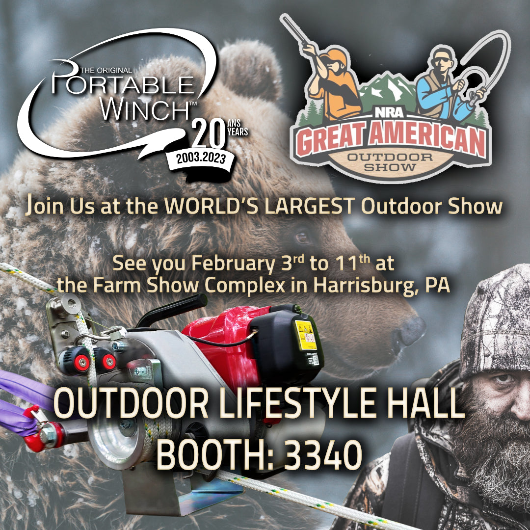 Great American Outdoor Show 2024 Portable Winch USA