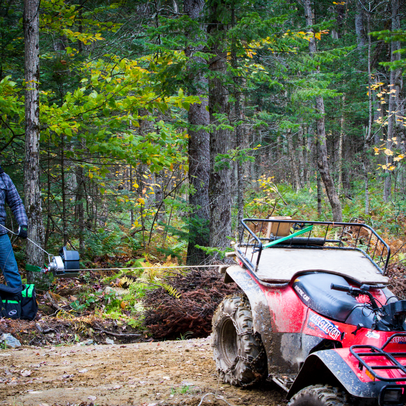 80/82 V Battery-Powered Accessorized Winch