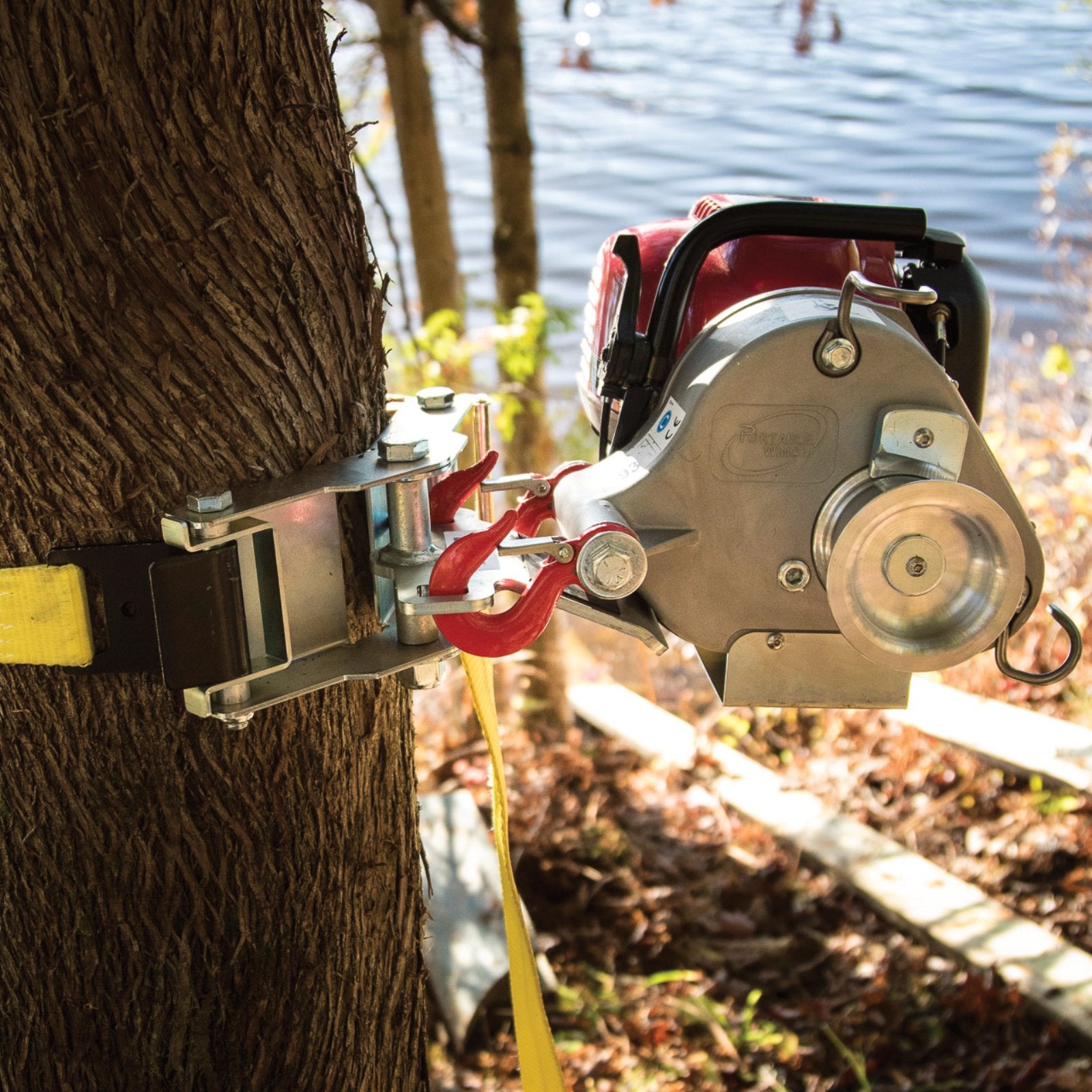 TREE MOUNT WINCH ANCHORING – Portable Winch USA