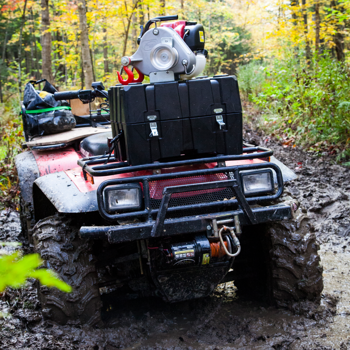 PCW3000 Gas-Powered Pulling Winch – Portable Winch USA