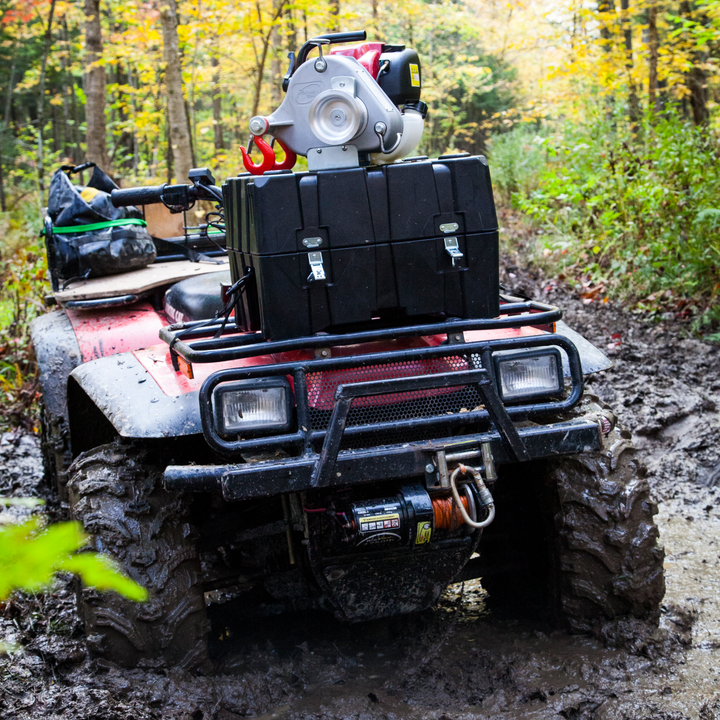 PCW3000 Gas-Powered Pulling Winch – Portable Winch USA