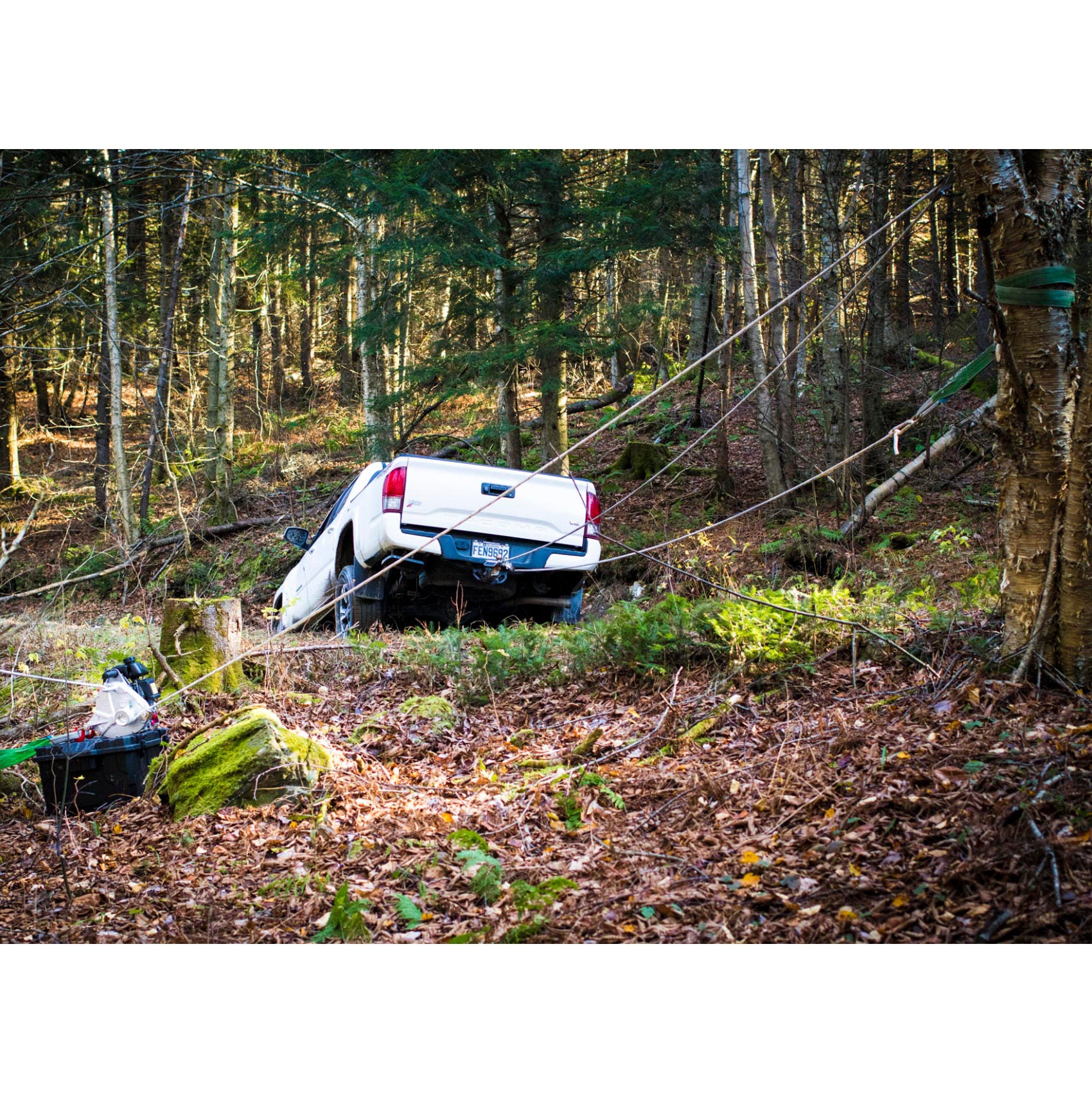 PCW5000 Gas-Powered Pulling Winch – Portable Winch USA
