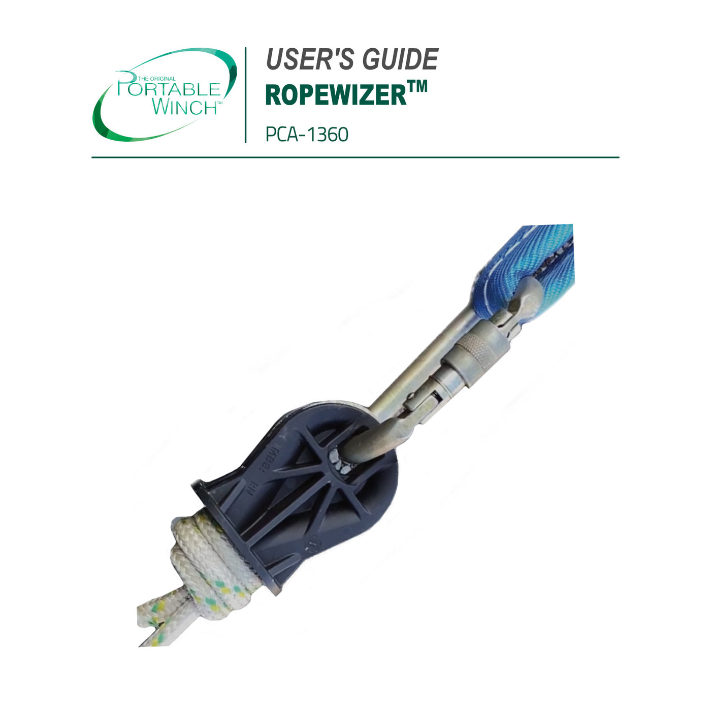 RopeWizer<sup>TM</sup> - INSTRUCTIONS