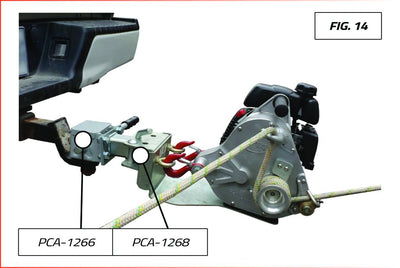 Heck-Pack Anchoring Sytem with Adaptor for 50-mm Towing Balls