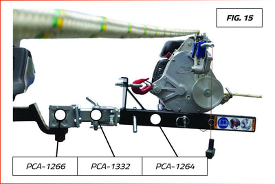 Heck-Pack Anchoring Sytem with Adaptor for 50-mm Towing Balls